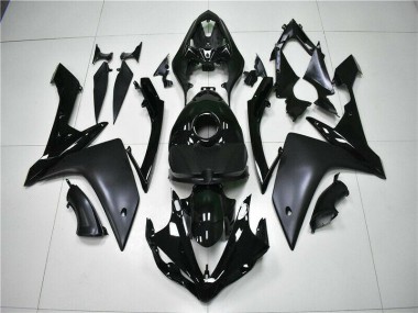 Abs 2007-2008 Glossy Matte Black Yamaha YZF R1 Motorcycle Bodywork