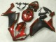 Abs 2007-2008 Red Black Yamaha YZF R1 Bike Fairing Kit