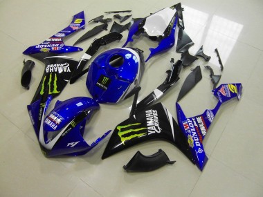 Abs 2007-2008 Blue Monster Yamaha YZF R1 Motorcylce Fairings