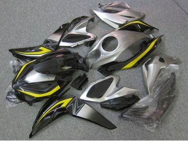 2007-2009 Black Kawasaki Z1000 Motorcyle Fairings