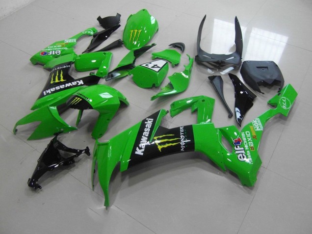 2008-2010 Green Monster 41 Kawasaki ZX10R Motorcycle Fairing