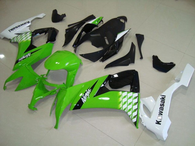 Abs 2008-2010 Limed Green Kawasaki ZX10R Bike Fairing Kit