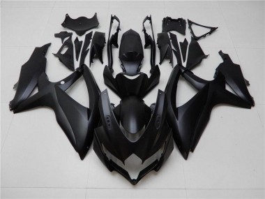 Abs 2008-2010 Matte Black Suzuki GSXR 600/750 Moto Fairings