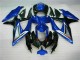 2008-2010 Blue Black Suzuki GSXR 600/750 Motorcycle Fairing Kit