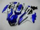 2008-2010 Blue White Suzuki GSXR 600/750 Motorcycle Fairing Kit