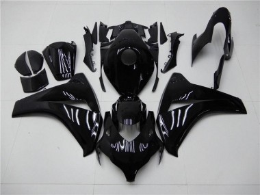 2008-2011 Glossy Black Honda CBR1000RR Motor Fairings