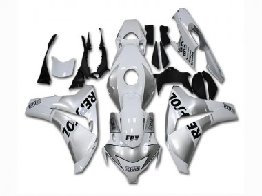 Abs 2008-2011 Silver White Repsol Honda CBR1000RR Bike Fairing