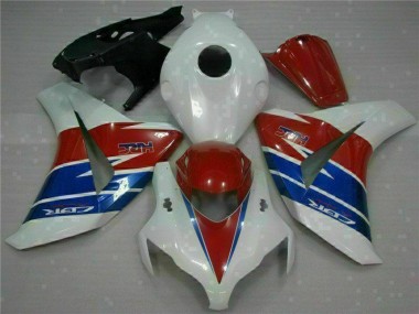 2008-2011 Red White Honda CBR1000RR Motorbike Fairings