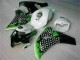 2008-2011 Green White Honda CBR1000RR Motor Bike Fairings