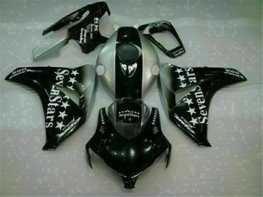 2008-2011 Black SevenStars Honda CBR1000RR Replacement Motorcycle Fairings