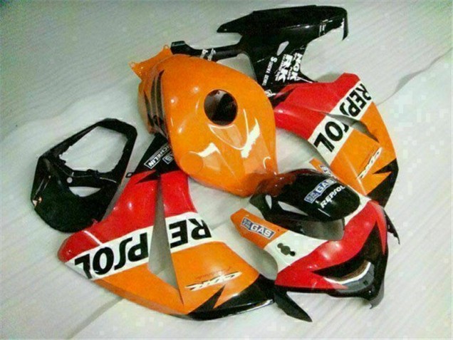 2008-2011 Orange Repsol Honda CBR1000RR Replacement Fairings