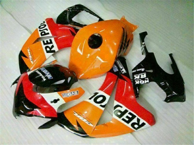 2008-2011 Orange Repsol Honda CBR1000RR Replacement Fairings