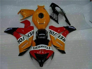 2008-2011 Orange Repsol Honda CBR1000RR Motorbike Fairings