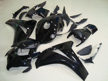 2008-2011 All Black with No Decals Honda CBR1000RR Motorcycle Fairing Kit