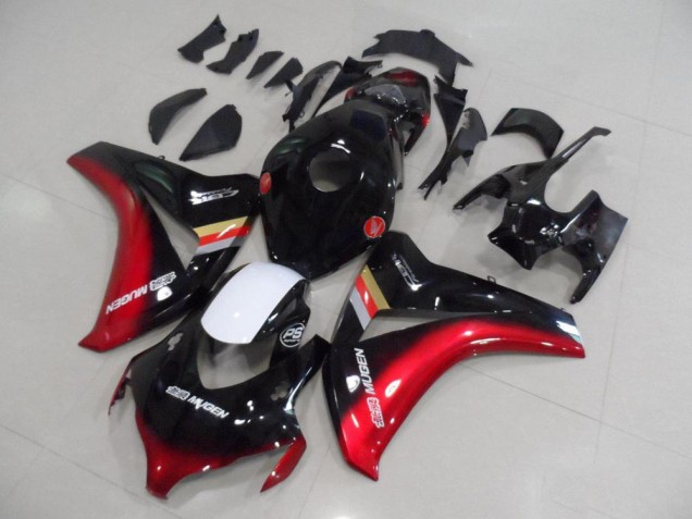 2008-2011 Black Red Mugen Honda CBR1000RR Bike Fairing Kit