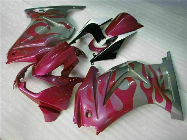 2008-2012 Purple Red Kawasaki EX250 Replacement Motorcycle Fairings