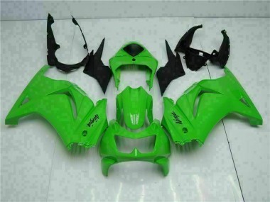 Abs 2008-2012 Green Black Ninja Kawasaki EX250 Motorcycle Fairing Kit