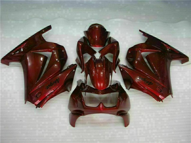 2008-2012 Red Ninja Kawasaki EX250 Bike Fairings