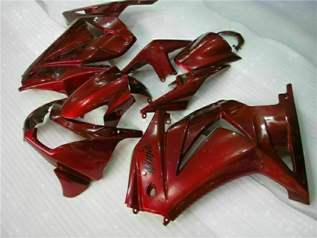 2008-2012 Red Ninja Kawasaki EX250 Bike Fairings