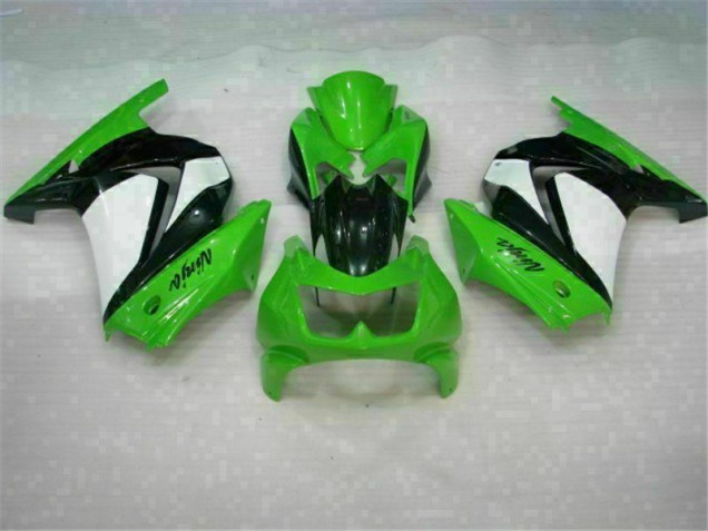 2008-2012 Green Black Ninja Kawasaki EX250 Motorbike Fairing