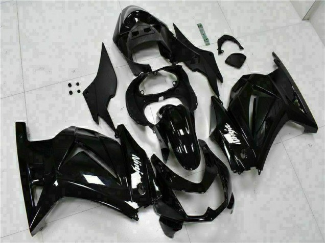 2008-2012 Black Ninja Kawasaki EX250 Bike Fairing Kit