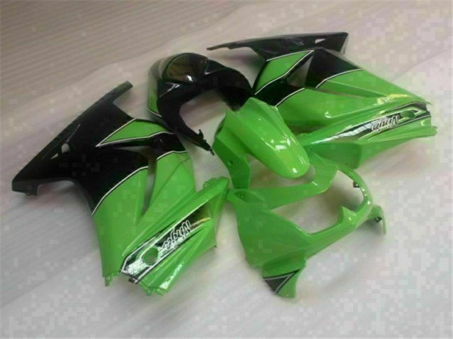 2008-2012 Green Black Kawasaki EX250 Motorbike Fairing Kits