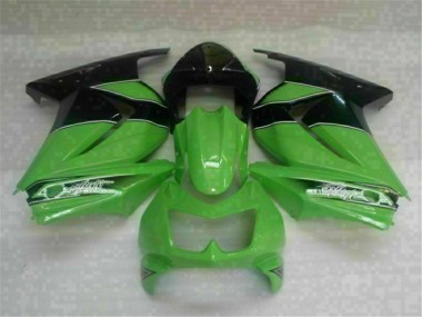 2008-2012 Green Black Kawasaki EX250 Motorbike Fairing Kits