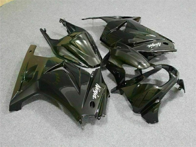 2008-2012 Black Kawasaki EX250 Motorcyle Fairings & Bodywork