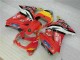 Abs 2008-2012 Red Yellow Kawasaki EX250 Motorcycle Fairing Kit