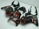 2008-2012 Black Kawasaki EX250 Bike Fairing Kit