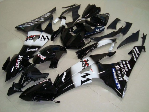 Abs 2008-2016 Black West Yamaha YZF R6 Motorbike Fairing Kits