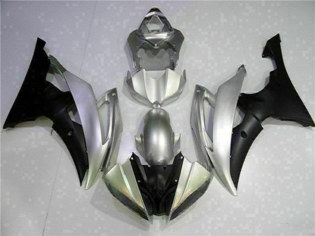 2008-2016 Silver Black Yamaha YZF R6 Motor Fairings