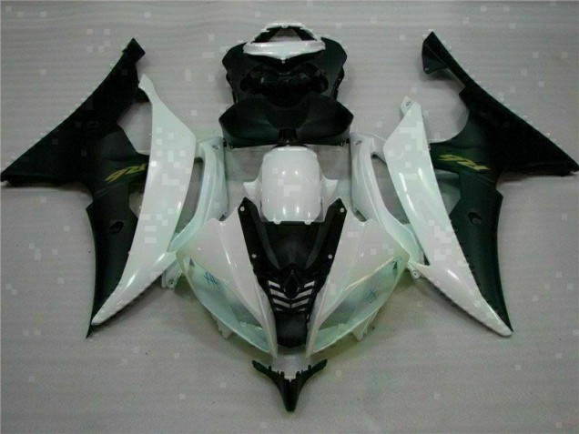 2008-2016 White Black Yamaha YZF R6 Motorcycle Fairings & Bodywork