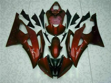 Abs 2008-2016 Red Yamaha YZF R6 Motorcycle Fairing