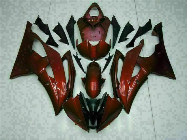 2008-2016 Red Yamaha YZF R6 Motorcycle Fairing