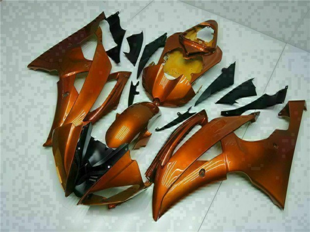 2008-2016 Orange Yamaha YZF R6 Bike Fairings