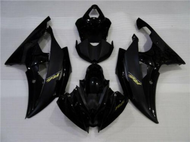 2008-2016 Glossy Matte Black Yamaha YZF R6 Motorcycle Fairings Kits