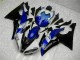 2008-2016 Blue Black Yamaha YZF R6 Motorcycle Fairing Kit