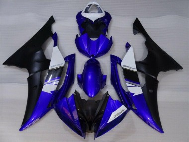 Abs 2008-2016 Blue Black Yamaha YZF R6 Replacement Fairings