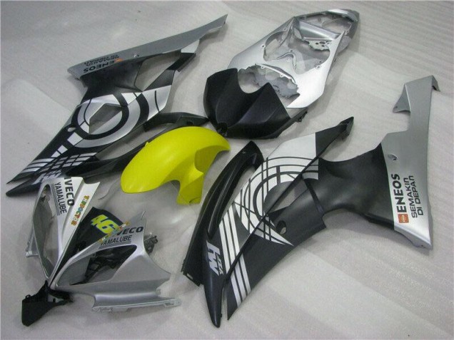 2008-2016 Yellow Black Silver Yamaha YZF R6 Motor Fairings