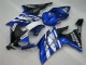 Abs 2008-2016 Blue Yamaha YZF R6 Motorcycle Fairings Kit