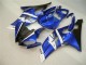 2008-2016 Blue White Black Yamaha YZF R6 Bike Fairings & Bodywork