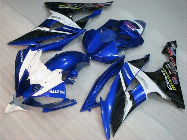 Abs 2008-2016 Blue Yamaha YZF R6 Bike Fairing