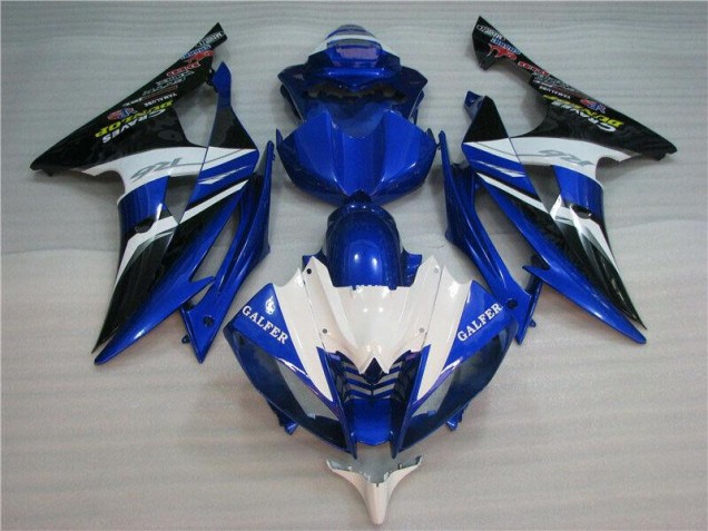 Abs 2008-2016 Blue Yamaha YZF R6 Bike Fairing