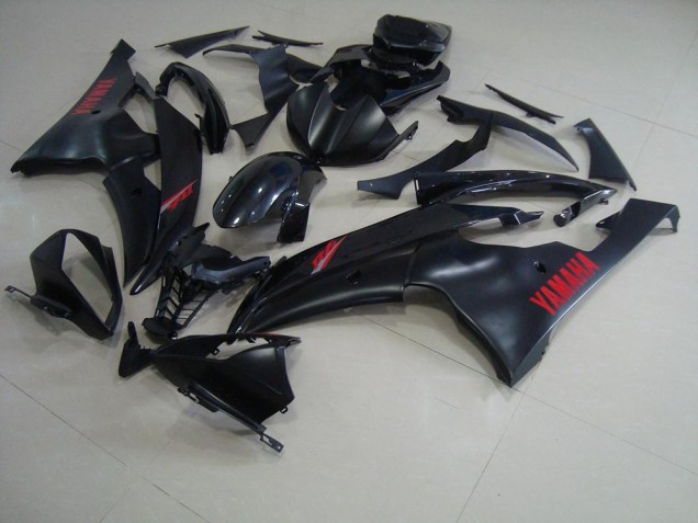 Abs 2008-2016 Matte Black Yamaha YZF R6 Motorcylce Fairings