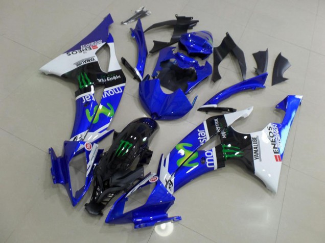 Abs 2008-2016 New Movistar Yamaha YZF R6 Motorbike Fairing