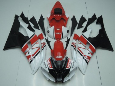 Abs 2008-2016 Red White Black Yamaha YZF R6 Replacement Motorcycle Fairings