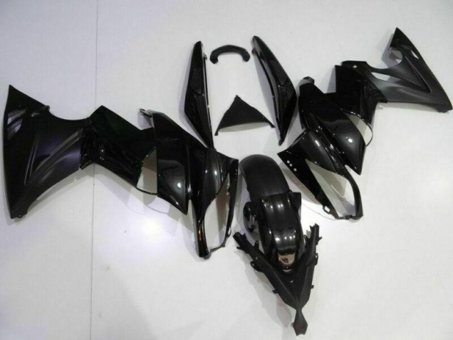 2009-2011 Black Kawasaki EX650 Bike Fairings