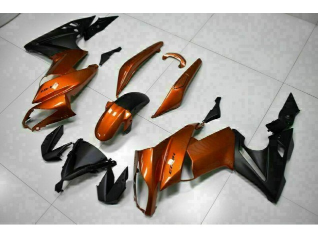 2009-2011 Orange Kawasaki EX650 Motorbike Fairing