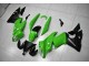 2009-2011 Green Black Kawasaki EX650 Motor Bike Fairings